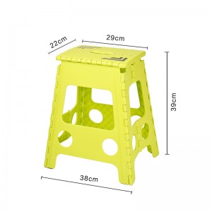 Легкий пластиковый складной стул для ванной, кухни и пикника